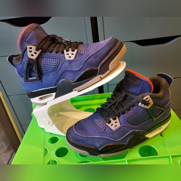 AIR JORDAN 4 Retro WNTR GS ☆ Loyal Blue ☆ WINTERIZED ☆ 5.5 Wmns or 4 Youth - Picture 2 of 11